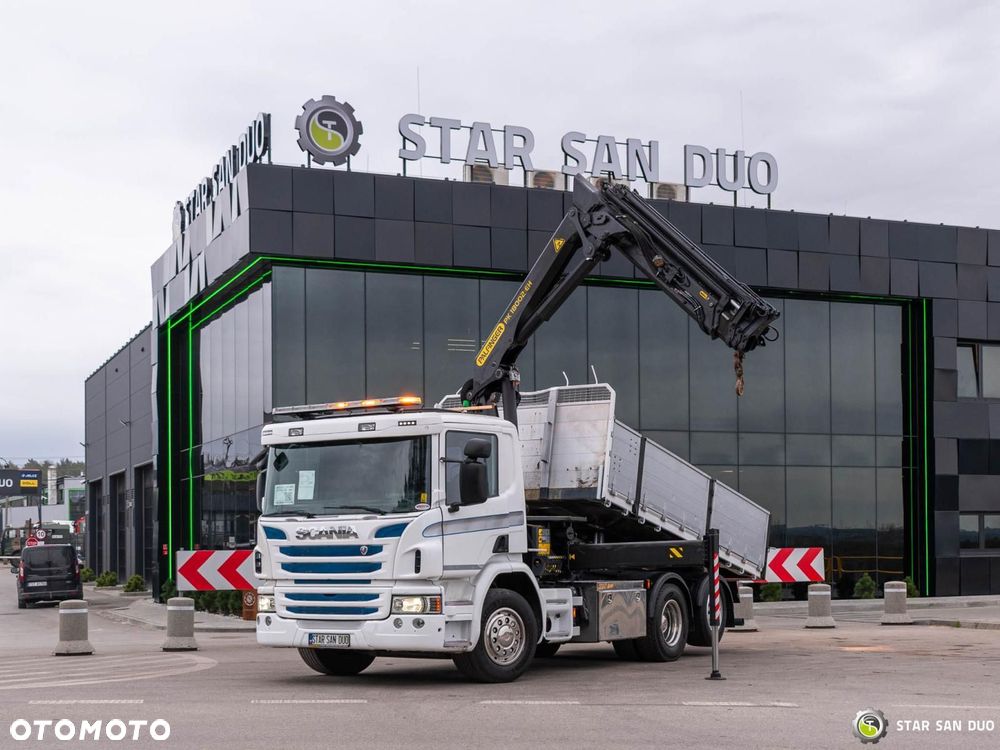 Scania P320 6x2 Palfinger PK 18002 EH HDS Żuraw Wywrotka - 3