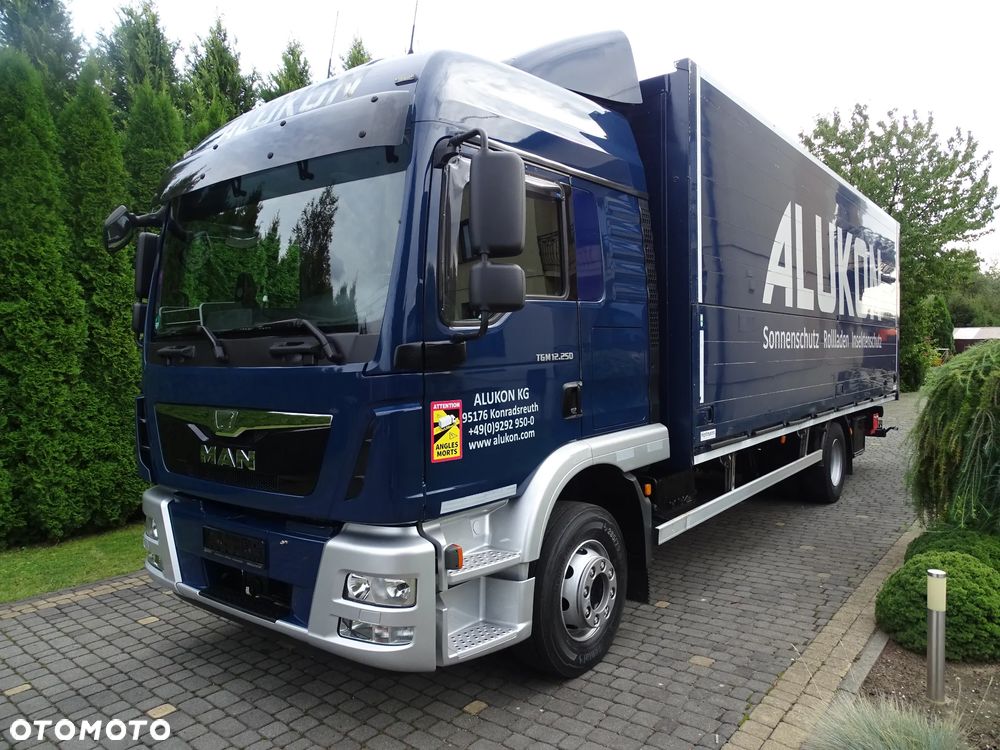 MAN TGM 15.250 TGM 12.250 / EURO 6 / KONTENER OTWIERANY BOK / Z NIEMIEC / SUPER STAN