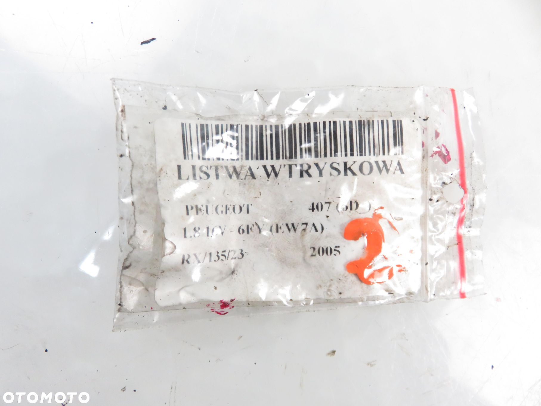 WTRYSKIWACZ PEUGEOT 407 1.8 16V DEKA72 - 2