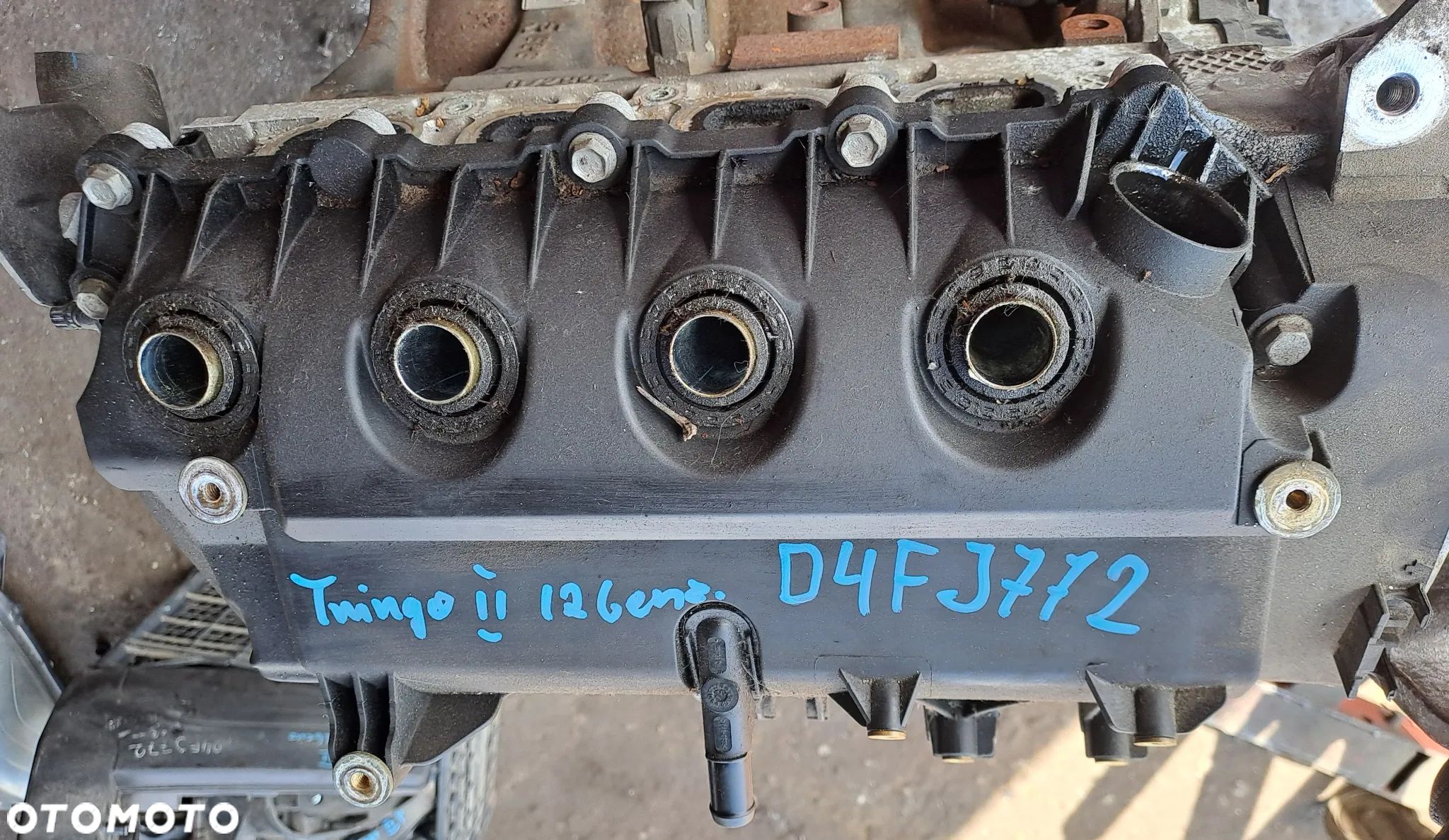 RENAULT TWINGO II 13r 1.2 16V SILNIK D4FJ772 D4F 772 GOŁY - 1