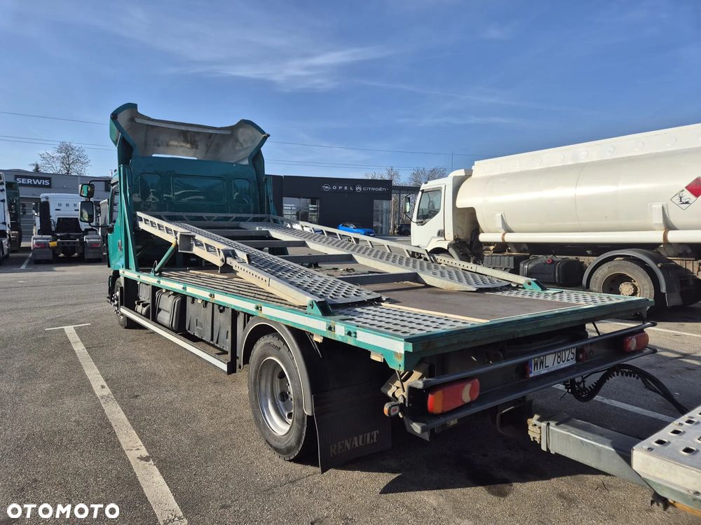 Renault MIDLUM AUTOLAWETA ZESTAW Z PRZYCZEPĄ WINDA HYDRAULICZNA - 6