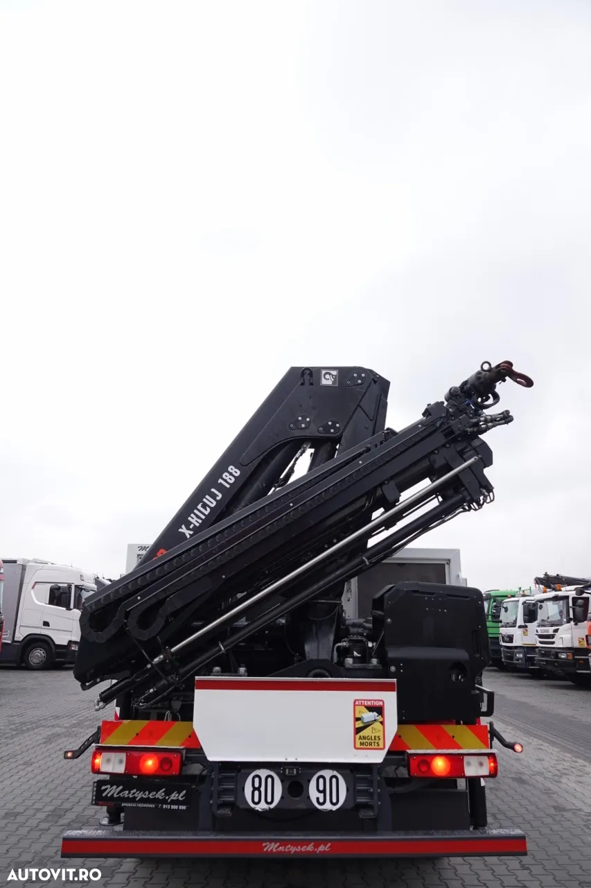 Renault C 380 / 6x4 / CUTIE 6,6 m / + HDS HIAB 188 x-hiduo inaltime: 12,5 M / RADIO CONTROL / 2017 / EURO 6 - 13