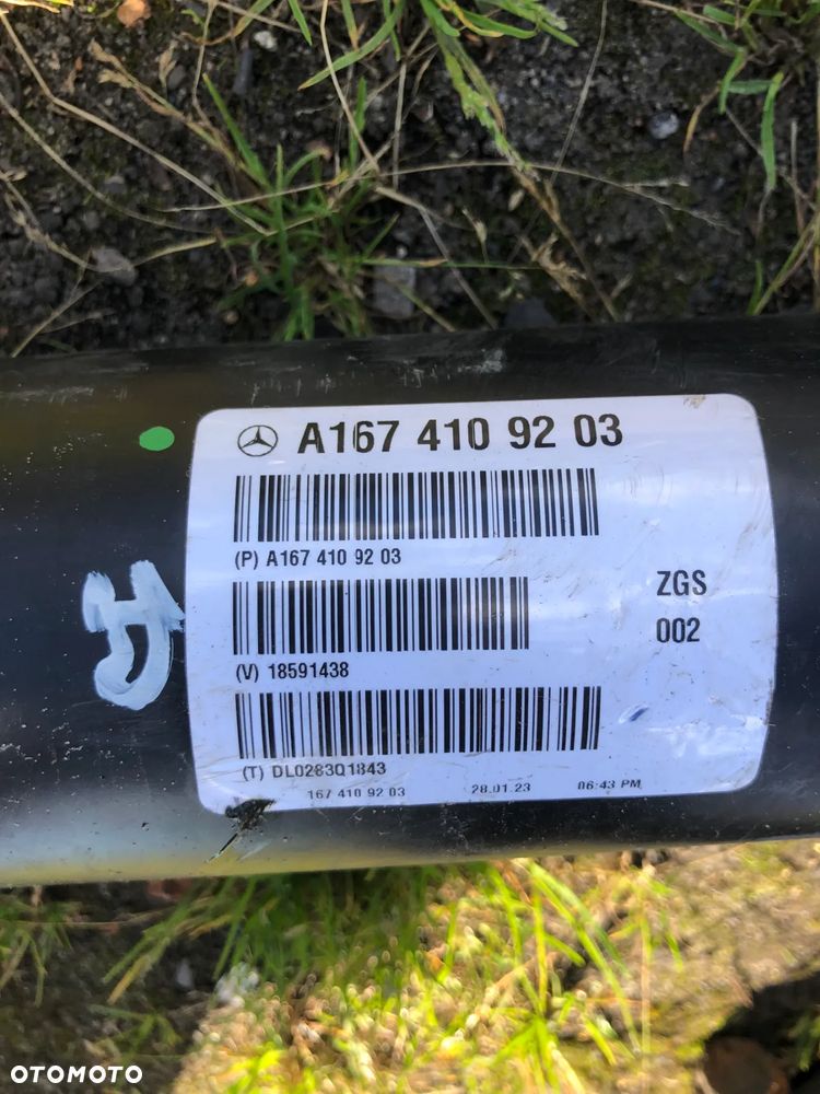 WAŁ NAPEDOWY TYŁ MERCEDES GLE GLS 20-24r A1674107003 A1674109203 gwa!! - 6