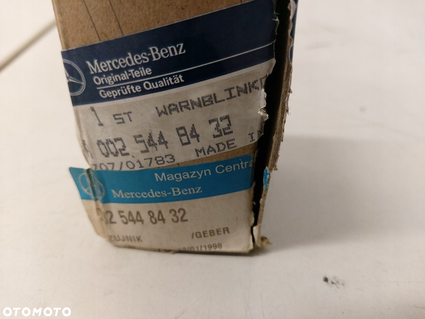 MERCEDES LK/LN2 T2/LN1 PRZEKAŹNIK KIERUNKOWSKAZÓW A0025448432 - 2
