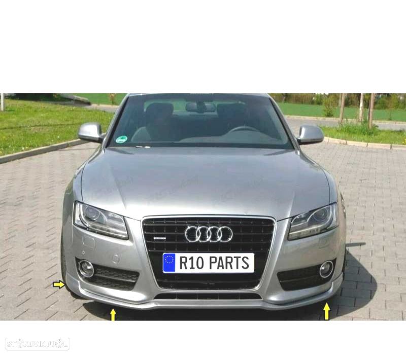 SPOILER LIP FRONTAL AUDI A5 07-12 LOOK RS - 2