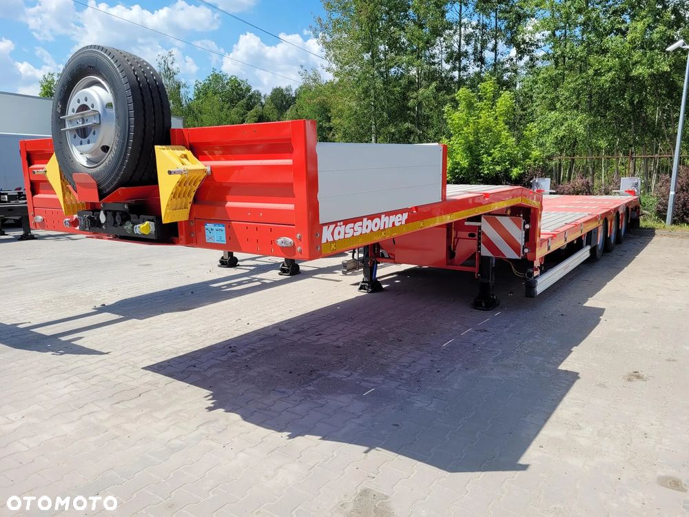 Kassbohrer SLS3, Lowbed Semik 3-osiowa naczepa niskopodwoziowa - 1
