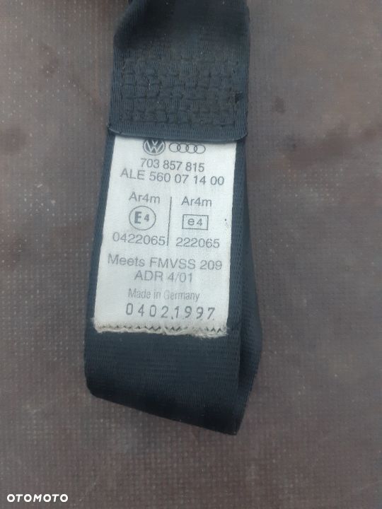 Pas bezpieczeństwa 3 rząd vw t4 - 5