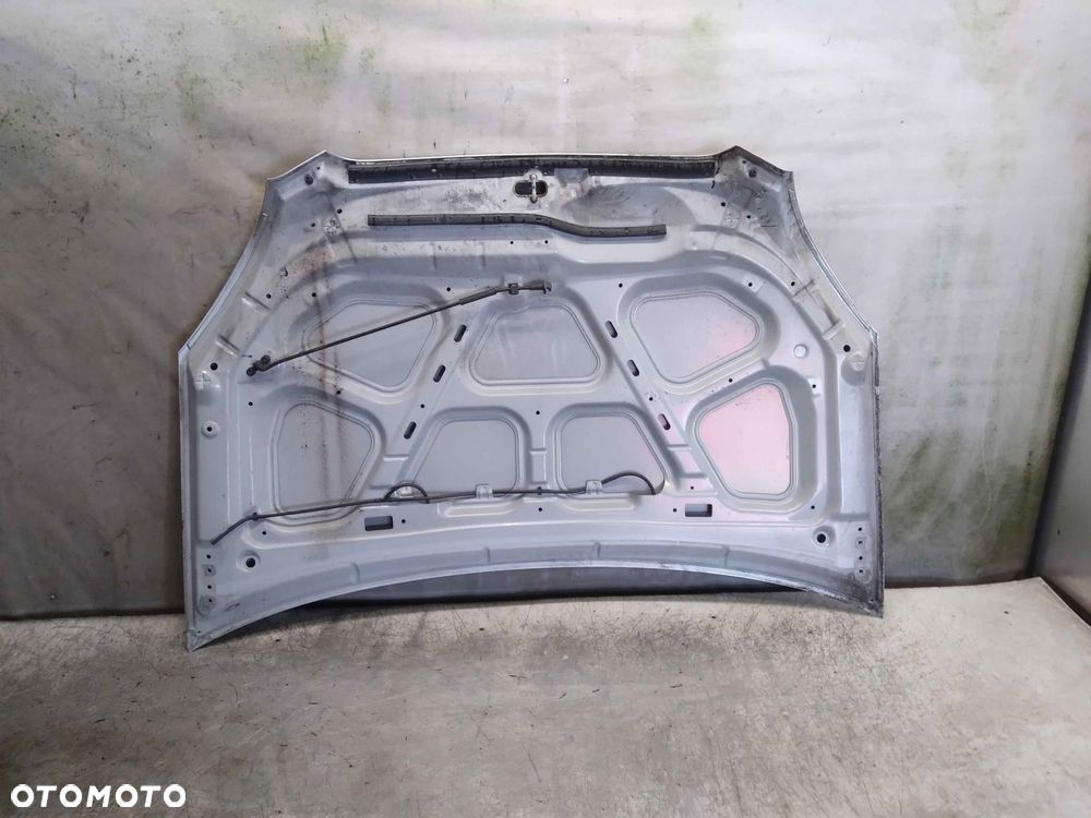 / MASKA POKRYWA SILNIKA DO KIA CARENS III 3 SREBRNA - 4