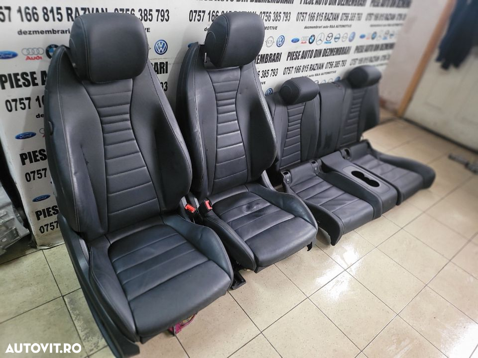 Tapiterie Interior Complet Scaune Mercedes E Class Coupe Cabrio AMG W238 A238 C238 Piele Incalzire - 4
