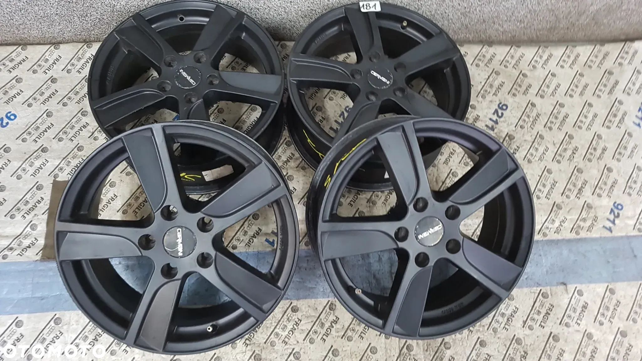 FELGI ALUMINIOWE MAZDA TOYOTA RENAULT NISSAN   5X114,3 6,5JX16 ET48 - 1