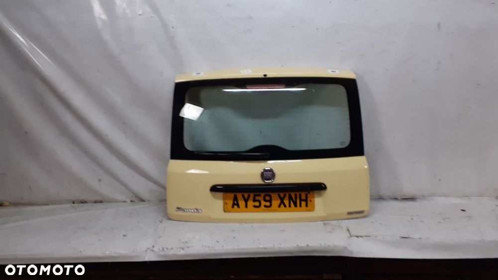 ^ KLAPA TYŁ TYLNA BAGAŻNIKA DO FIAT PANDA 541 ŻÓŁTA - 1