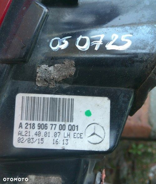 MERCEDES CLS W218 LIFT LED LEWA TYLNA LAMPA ORYGINAŁ A2189067700 - 15