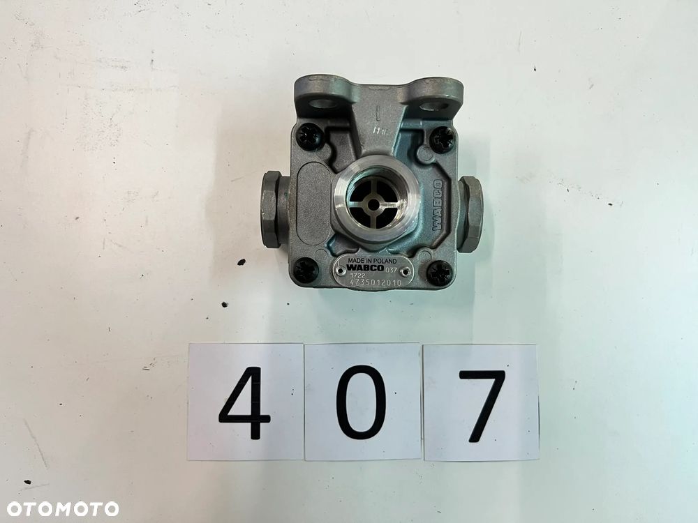 Zawór wielodrogowy, szybkiego odpowietrzania WABCO 4735012010 MAN: G, G90, L2000, M2000L, M90, F90 - 1