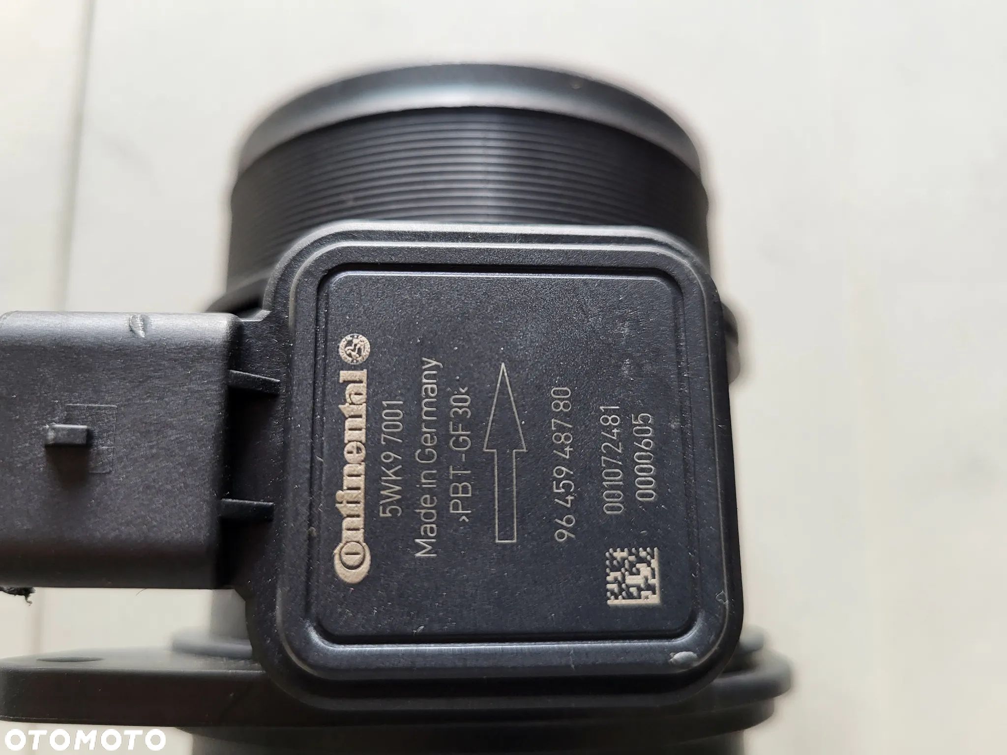 Przepływomierz powietrza (4 pin, moduł  CITROEN C4, C4 GRAND PICASSO I, C4 I, C4 PICASSO I, C5 III, C6; PEUGEOT 3008, 307, 308, 308 I, 407, 5008, 5008 I, 607 2.0D/2.7D 10.03- - 1