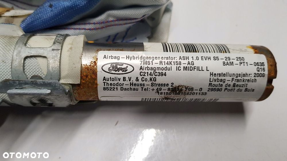 kurtyna prawa lewa Ford Kuga mk1 - 12