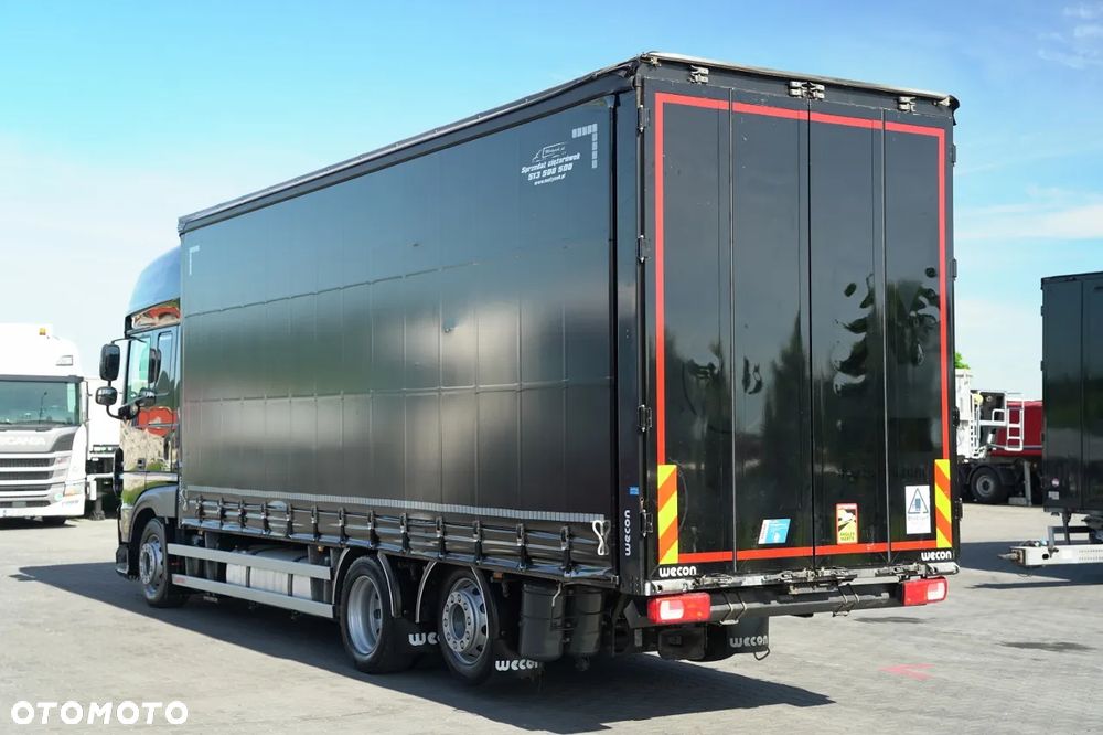 DAF XF 480 / FIRANKA 7,7 M / SSC / 6X2 / KLIMA POSTOJOWA / OŚ PODNOSZONA / - 3