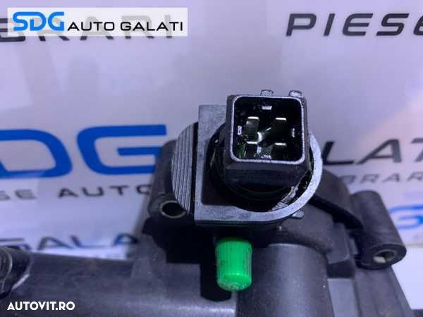 Corp Carcasa Termostat cu Senzor Temperatura Apa Renault Laguna 2 2.2 DCI 2001 - 2007 - 4
