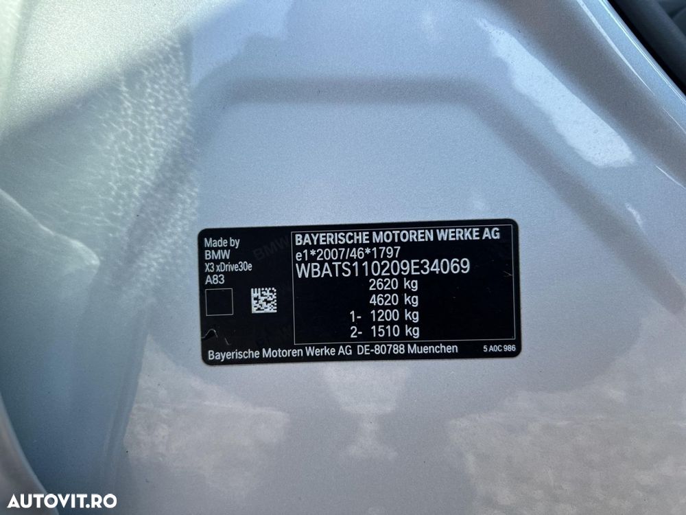 BMW X3 xDrive30e Aut. Advantage - 9