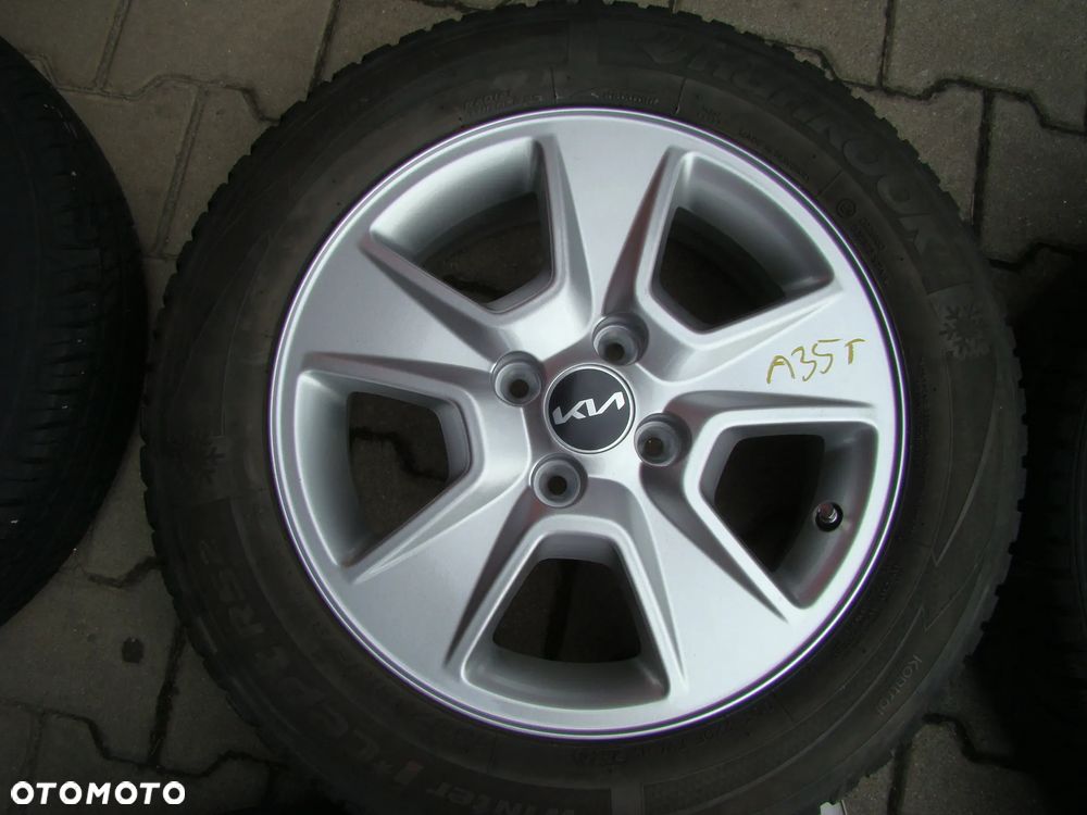 a355 4x100 Kia Rio Stonic 6Jx15 opony zima 185/65 R15 - 4