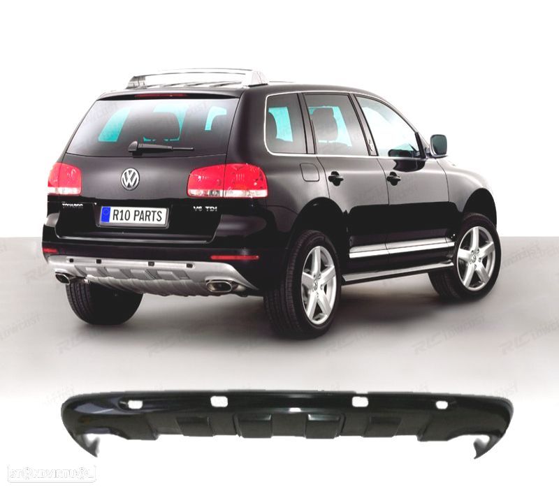 SPOILER FRONTAL + DIFUSOR TRASEIRO VOLKSWAGEN VW TOUAREG 02-06 - 3