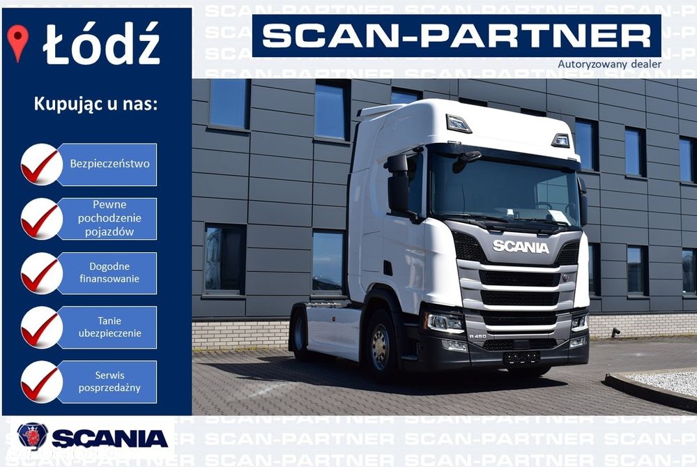 Scania R450 !! Tylko 58 tys. km !! Poduszka przód i tył !! - 1