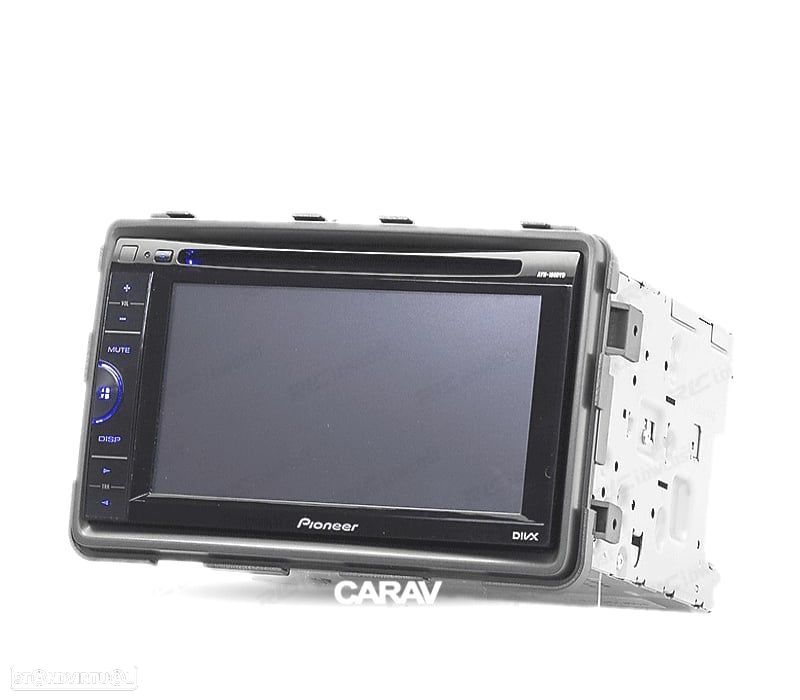 MOLDURA ADAPTADOR PRETO PARA RADIO 2-DIN SSANGYONG REXTON 13-17 - 1