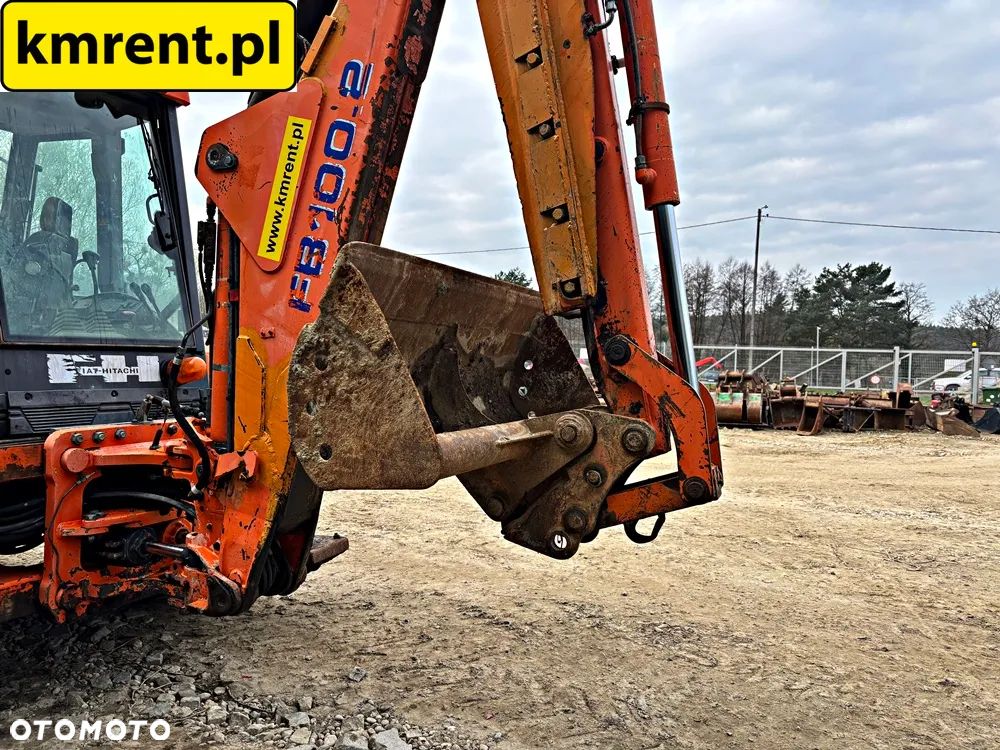 Fiat HITACHI FB100 KOPARKO-ŁADOWARKA 2000R. | NEW HOLLAND B100 B110 CASE 590 580 JCB 3CX - 21