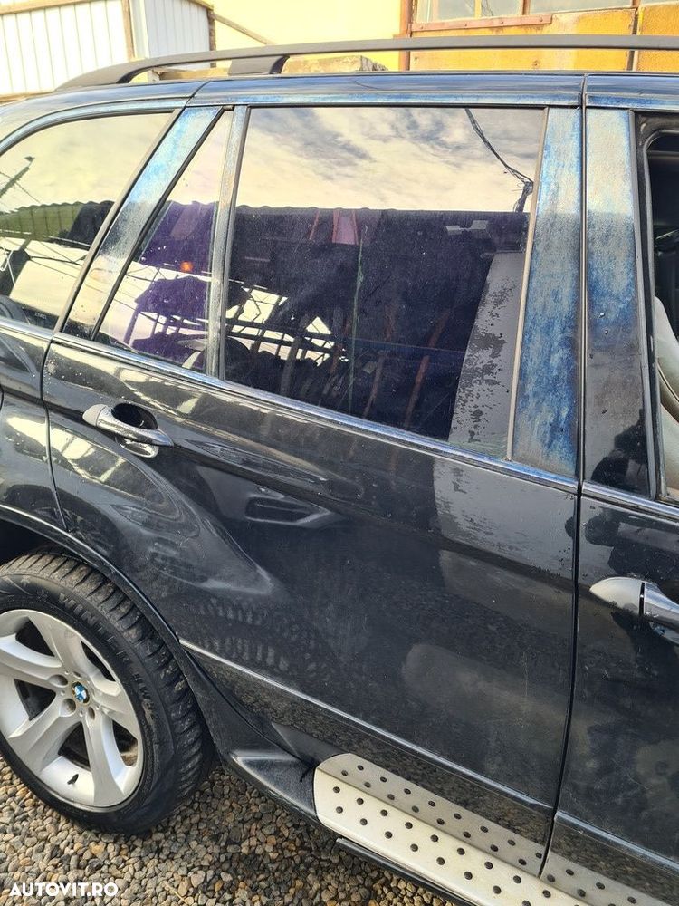 Usa Stanga Spate BMW X5 E53 Facelift 2003 - 2006 SUV 4 Usi NEGRU (760) - 1