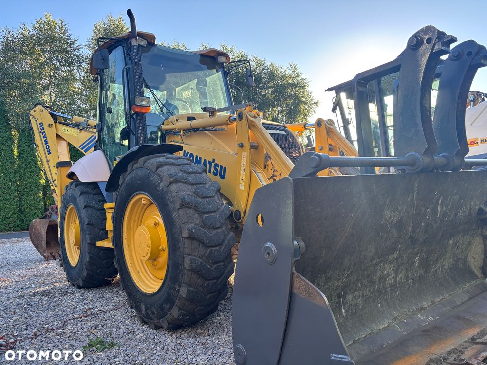Komatsu WB93S-5EO 2016r 4x4x4 koparko ładowarka duże koła - 4
