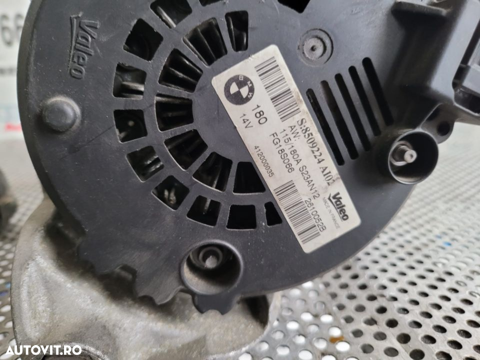 Alternator BMW F30 F31 F32 F33 F34 F36 F80 3.0 D 330 D Motor N57 180 A Cod - 5