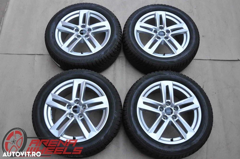 Roti Iarna 17 inch Originale Audi A4 8W B9 Bridgestone 225/50 R17 - 1