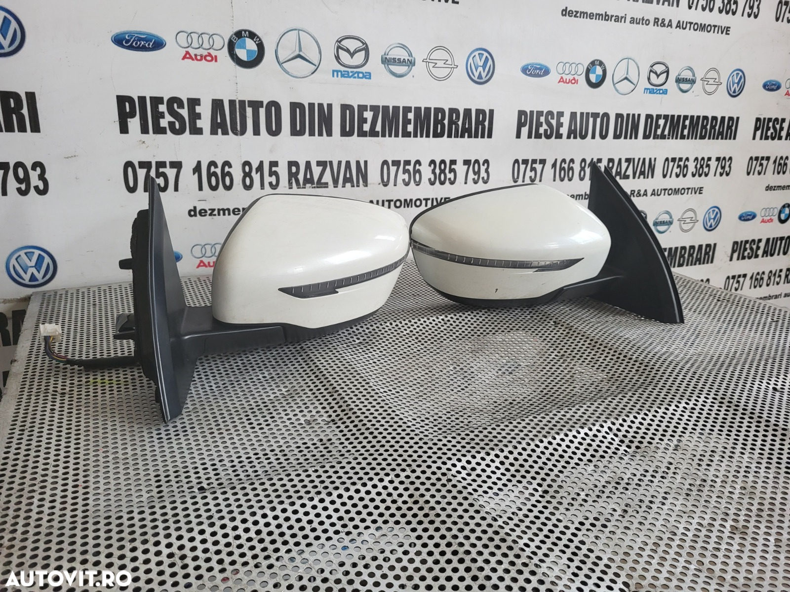 Oglinzi Oglinda Stanga Dreapta Nissan Qashqai J11 Facelift An 2018-2019-2020 Volan Stanga Pliabile - 3