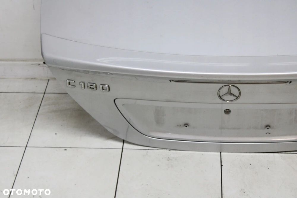 MERCEDES C W203 2000R- SEDAN KLAPA POKRYWA BAGAŻNIKA + LOTKA AMG 775 - 4