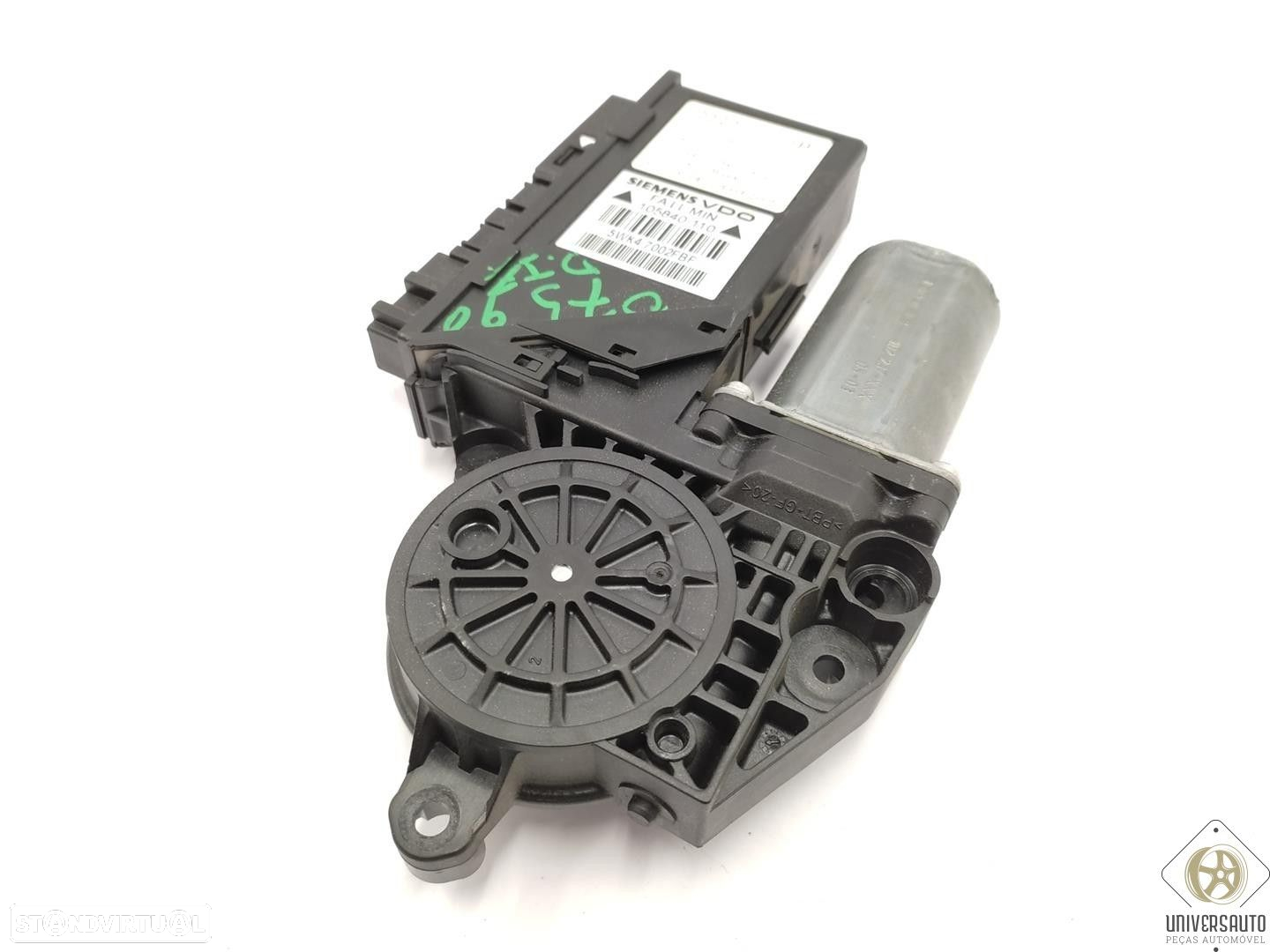 MOTOR ELEVADOR DE VIDRO FRONTAL ESQUERDO AUDI A4 2005 - 2