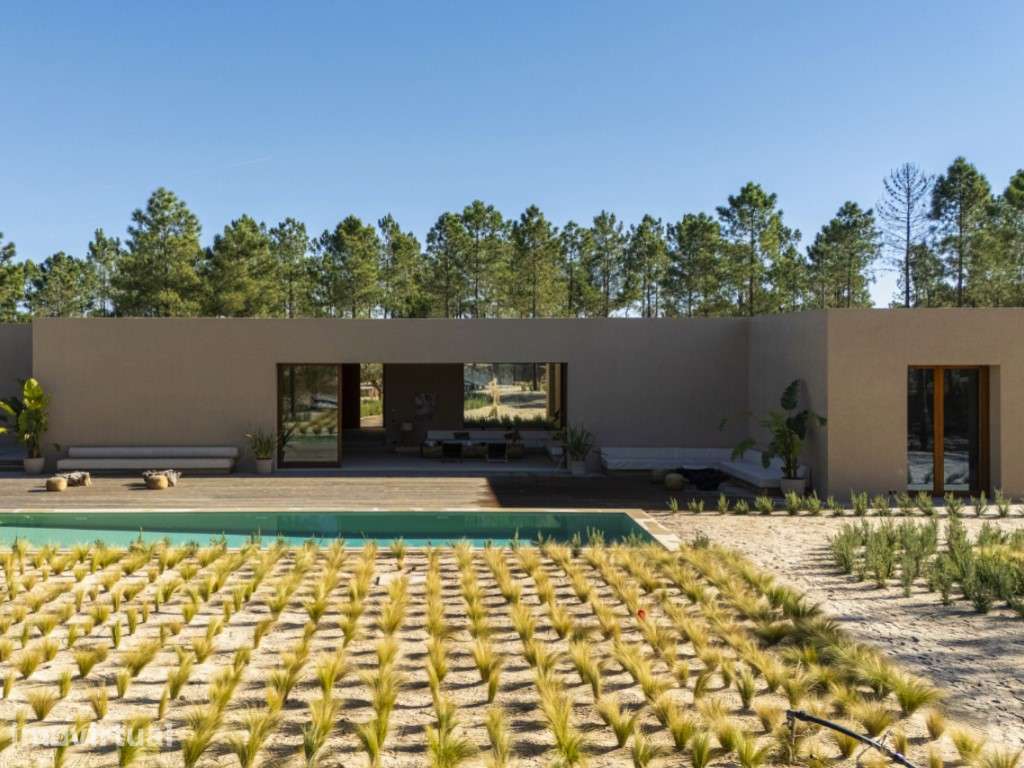 Villa em Melides com projeto de atelier arquitetura Espanhol - Grande imagem: 2/25
