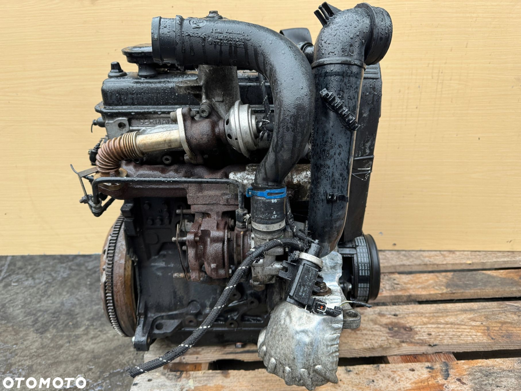 SILNIK KOMPLETNY VW GOLF III 1.9 TD AAZ T4 ABL AUDI VENTO PASSAT TOLEDO - 3
