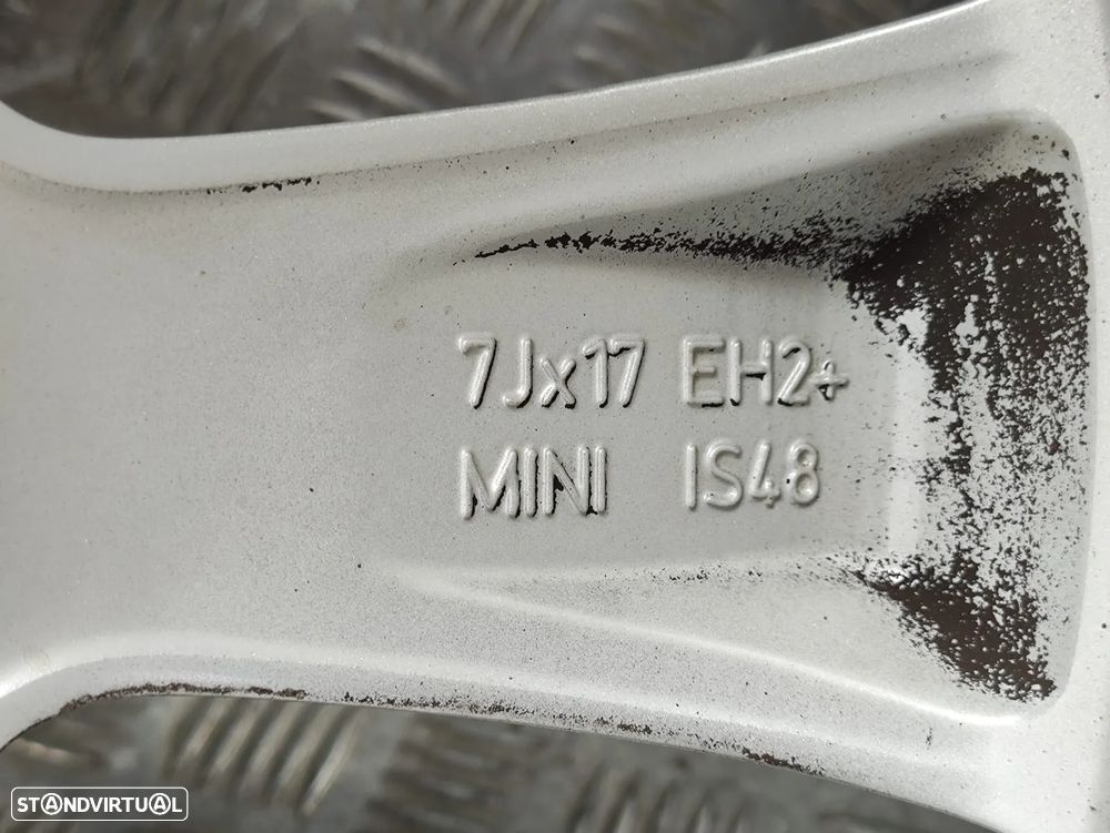 Conjunto jantes 17 R121 Mini Cooper S One D R56 7J ET48 4x100 - 12