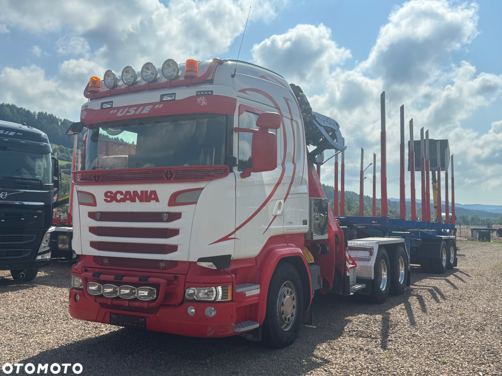 Scania V8*580PS*6x4*Do drewna*drzewa*dłużycy*Epsilon - 3