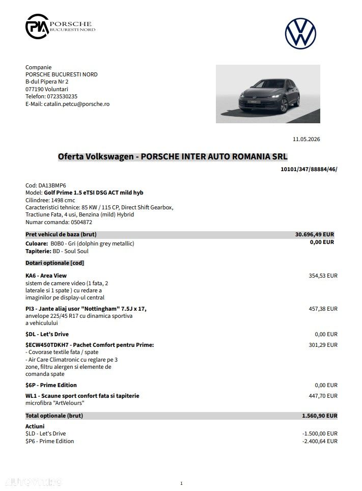 Volkswagen Golf - 7