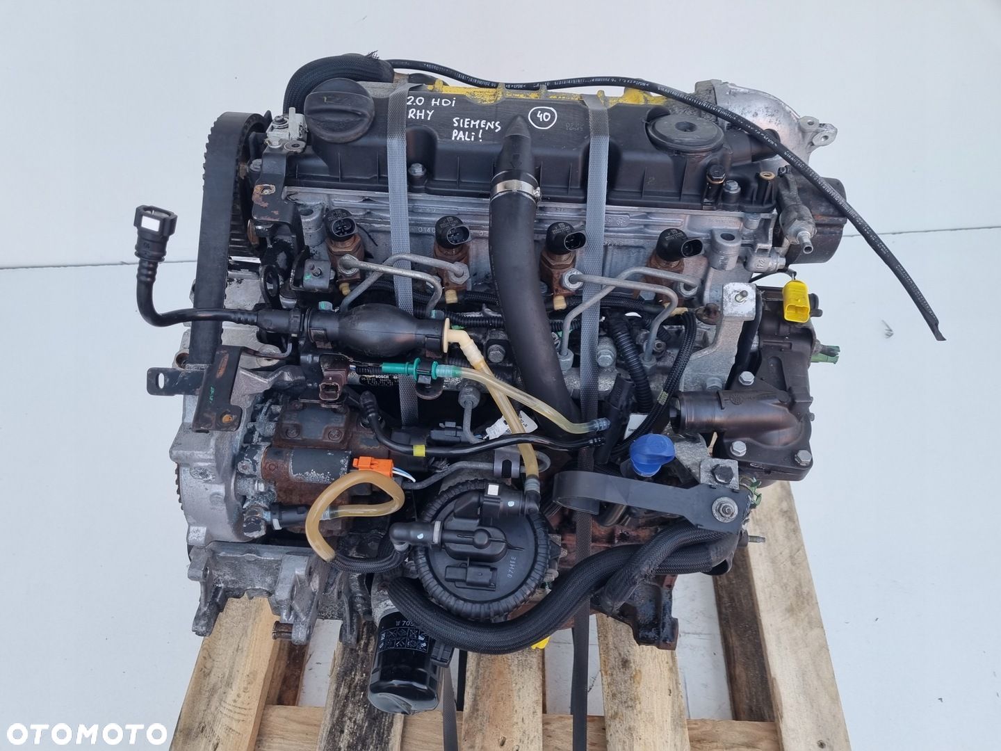 SILNIK KOMPLET Peugeot Partner II 2.0 HDI siemens RHY - 1