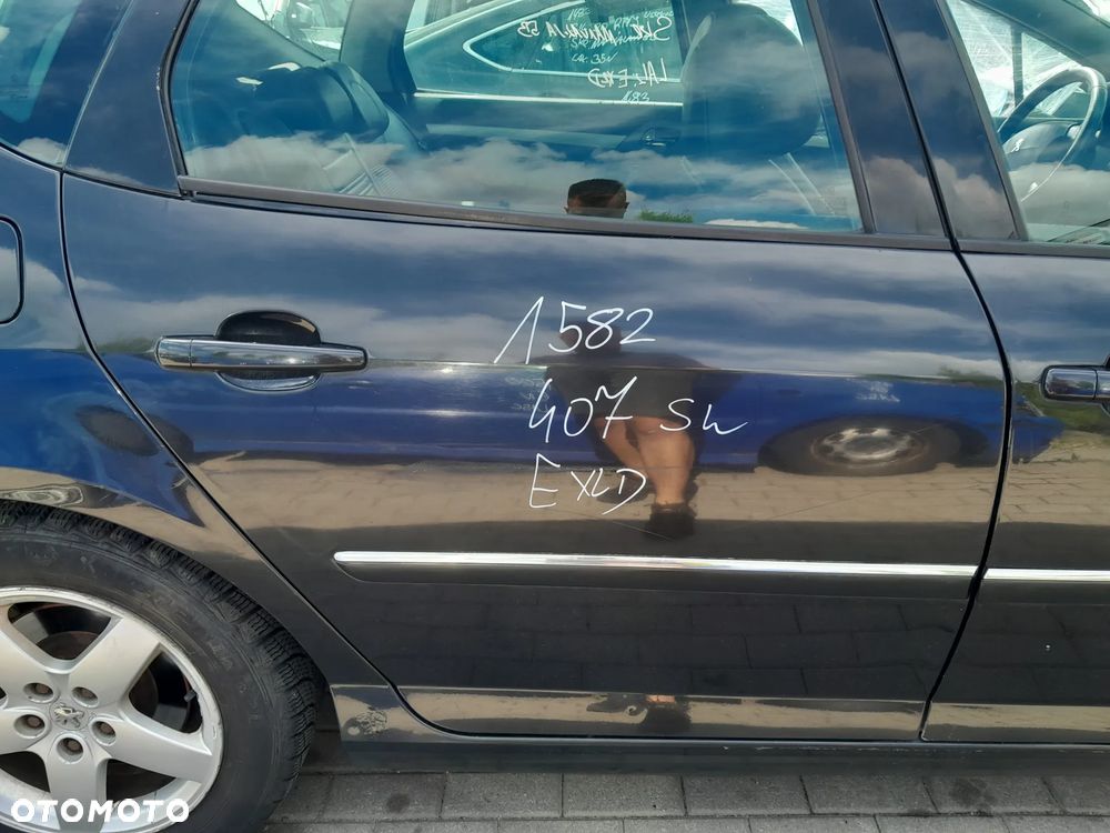 PEUGEOT 407 SW DRZWI PRAWE TYLNE PRAWY TYŁ KOLOR: EXLD - 1