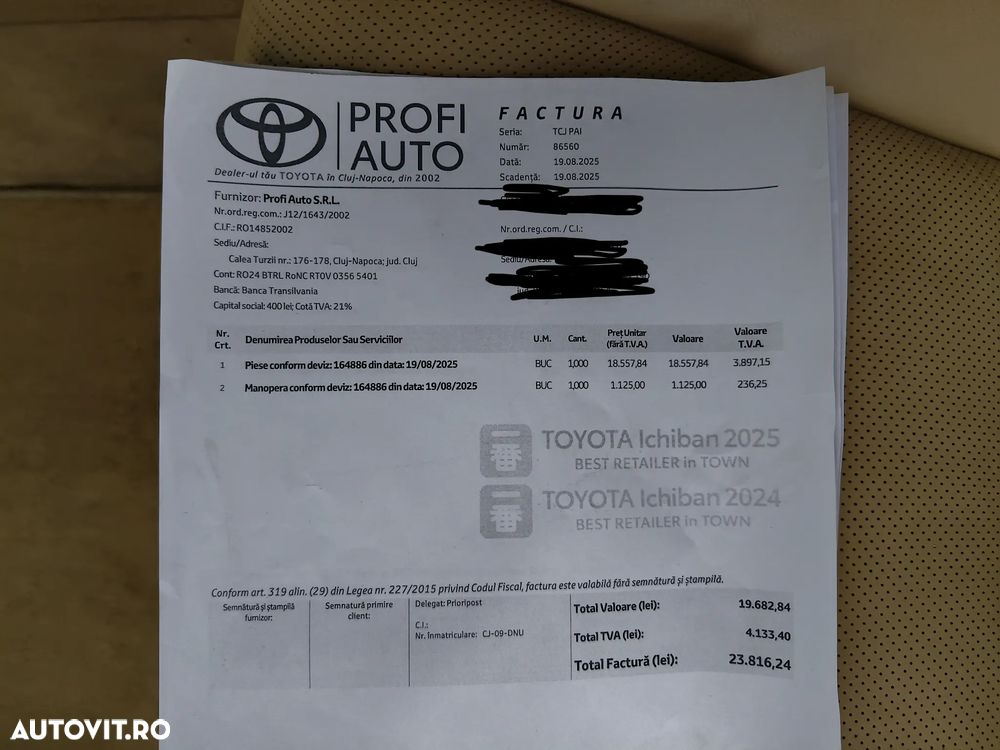 Lexus Seria LS 600hL 5.0 V8 AWD Aut President - 32