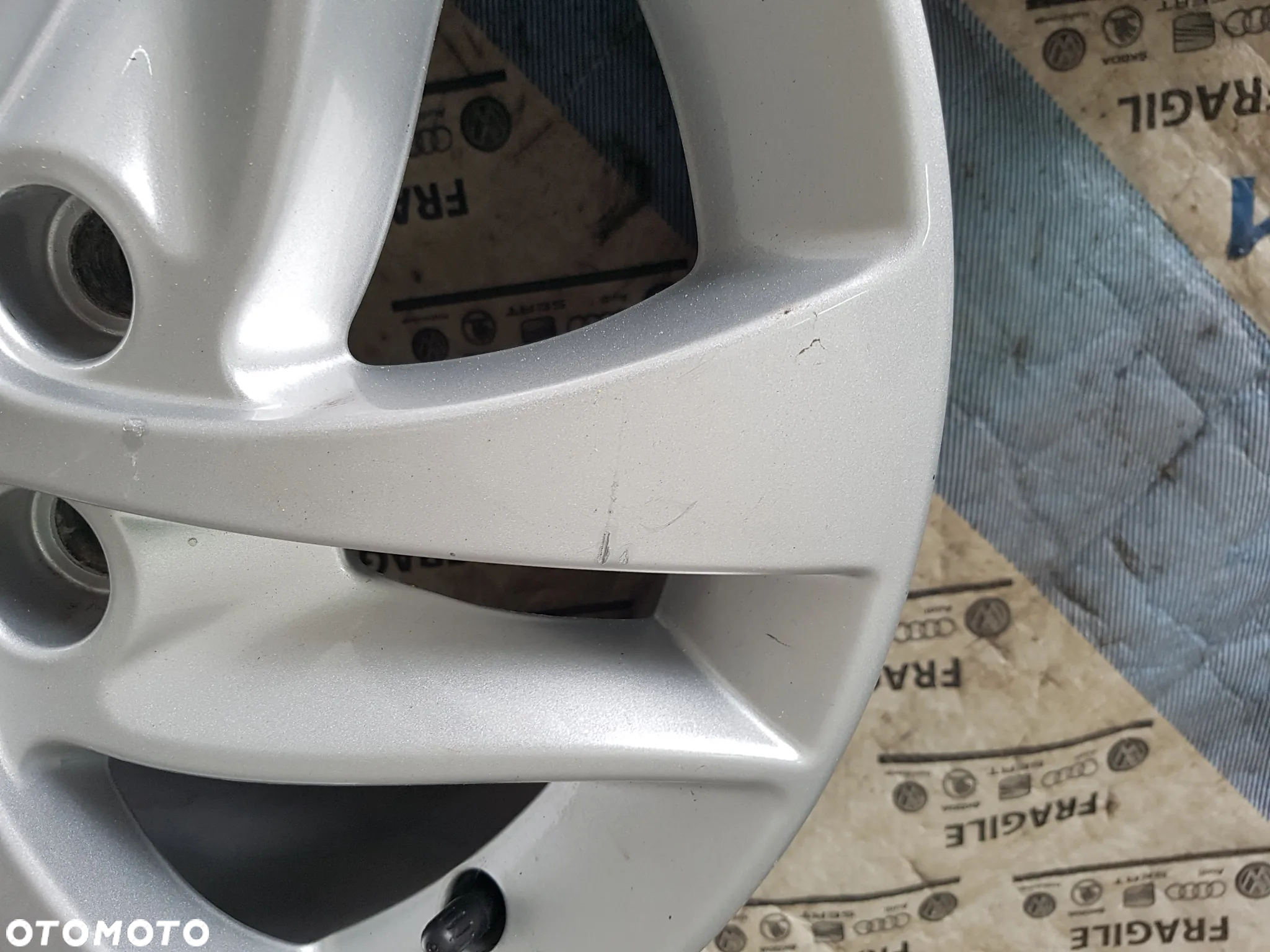 FELGI ALUMINIOWE  RENAULT KANGO II 5X108 6JX16 ET44 CZUJNIKI TMPS - 12