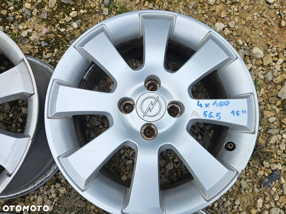 Felgi Aluminiowe Opel Corsa Tigra 4x100 56.5 15" 6.5Jx16 ET35 - 3