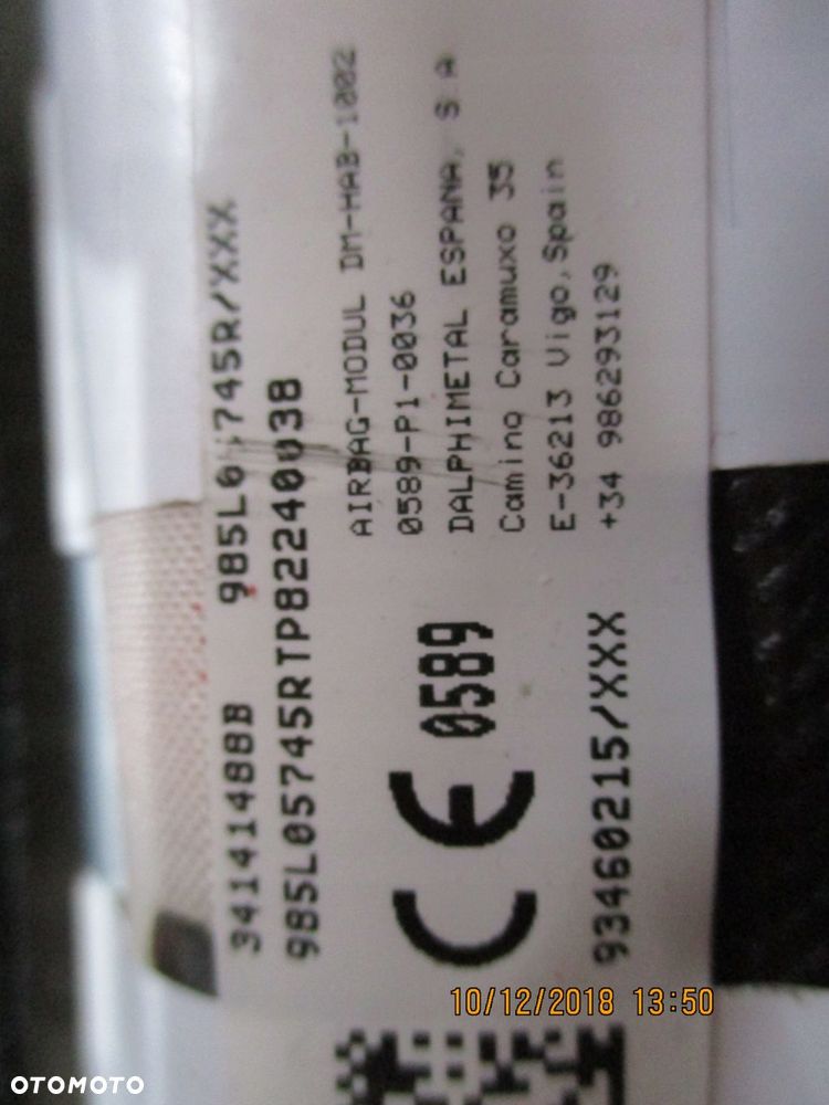 kurtyna do renault trafic iii opel vivaro nv300 - 2