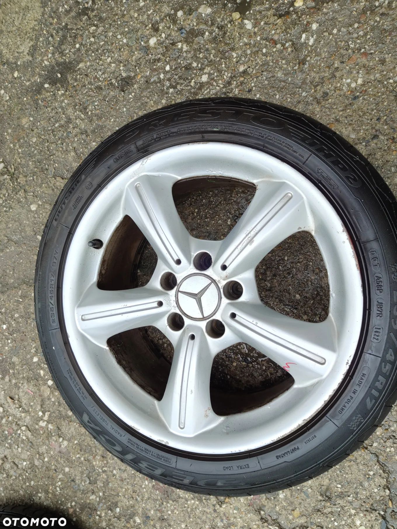 MERCEDES SLK 171 Felga aluminiowa Oryginał 17 1714011302 - 1