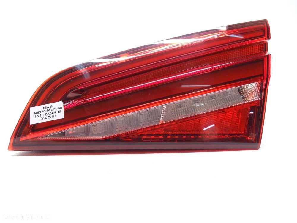 LAMPA PRAWA PRAWY TYŁ TYLNA W KLAPE LED 8V4945094C AUDI A3 8V LIFT 5D SB - 2