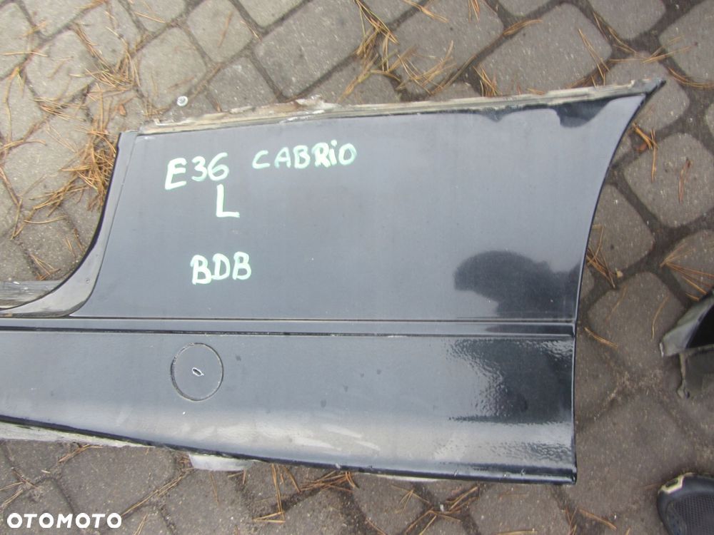 próg błotnik lewy bmw e36 cabrio bdb stan - 2