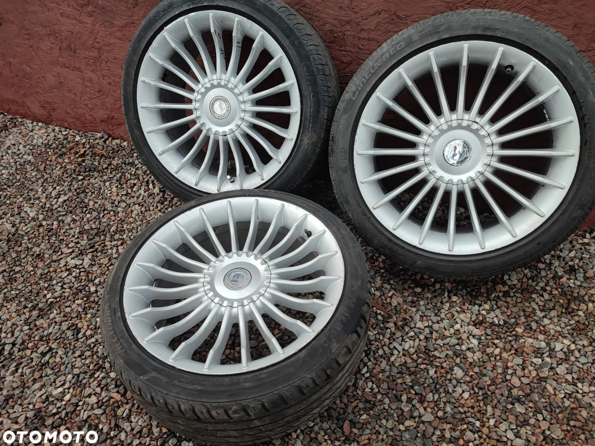 BMW ALUFELGI ALPINY 5X120 18 CALI 3X18x8.5J ET35 + OPONY + DEKIELKI NA SZTUKI - 4