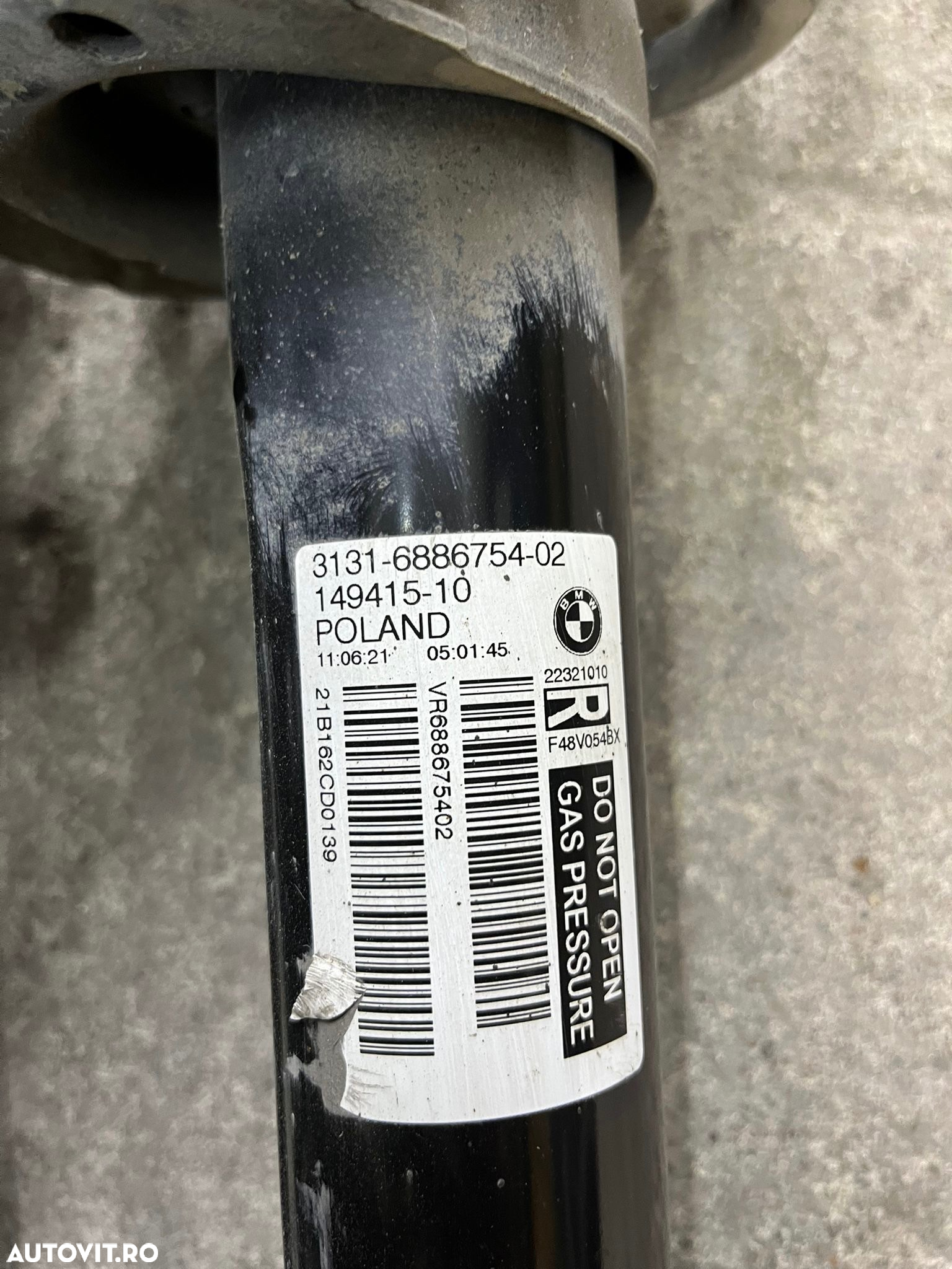 Telescop fata, amortizor cu arc BMW X1 F48 X-drive an 2016-2022 cod 6886754 si 6886753 - 5